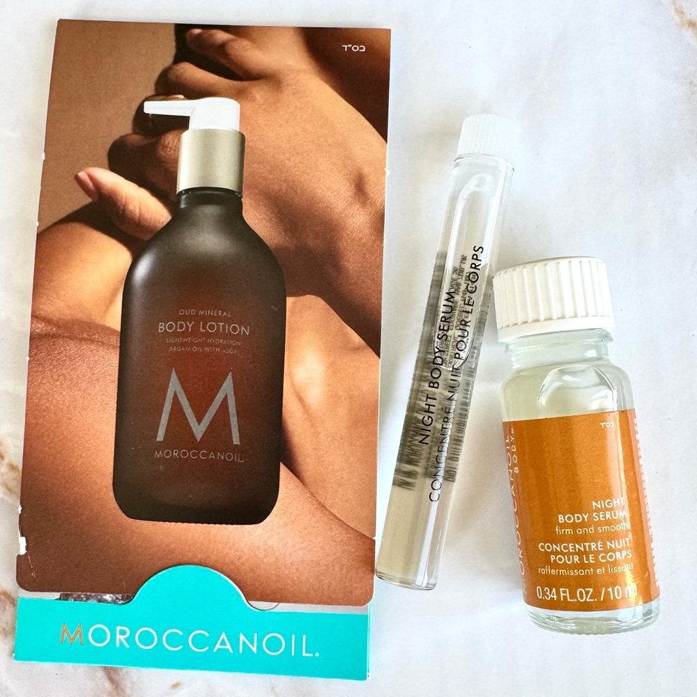 Moroccanoil Travel Set - Night Body Serum & Body Lotion